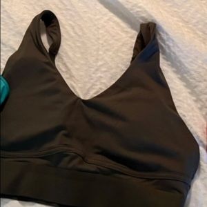 Fablectics olive L $20- like new - medium support